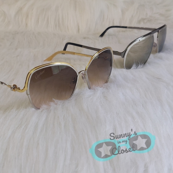 SOLD-Cartier Sunglasses ❤️ MEN ONLY Perfect for - Picture 4 of 8